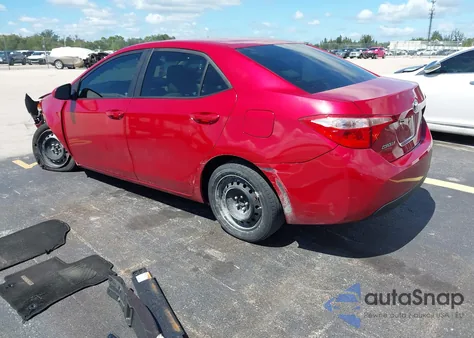 2017 Toyota Corolla Le из США, поврежденный, VIN 2T1BURHE3HC761091